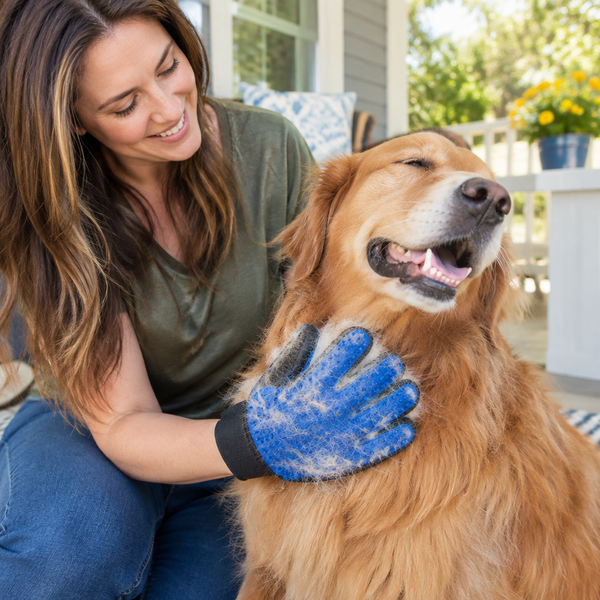 Fur-Grabber Grooming Glove